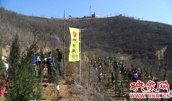 植樹現(xiàn)場(chǎng)如火如荼 植樹現(xiàn)場(chǎng)如火如荼