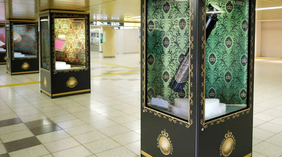 資生堂的戀愛魔鏡互動(dòng)廣告。