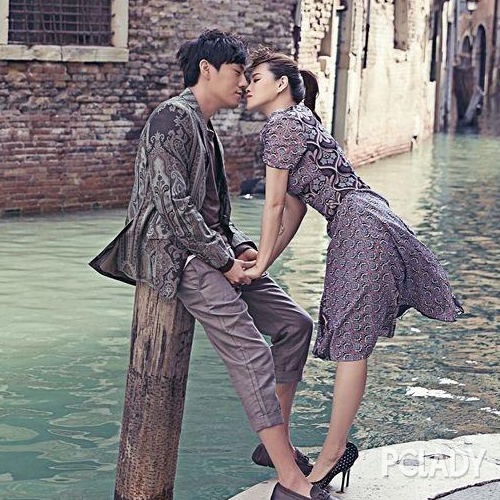 伊能靜嫁給小10歲的秦昊甜甜蜜蜜