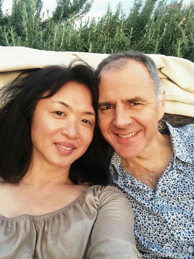 金星素顏與老公自拍 金星素顏與老公自拍