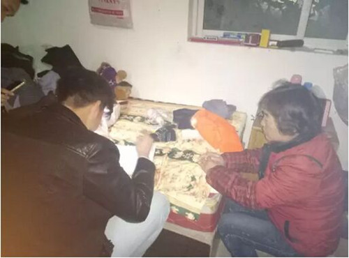 為盡快進(jìn)行資助 河南體彩及時家訪