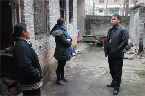 為盡快進(jìn)行資助 河南體彩及時家訪