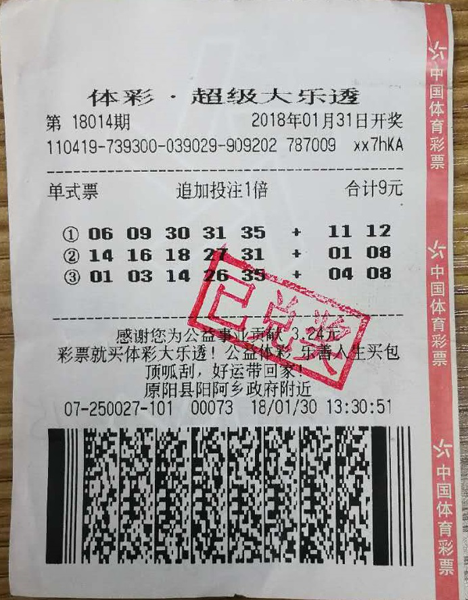 彩票裝煙盒扔掉 孫子撿回大樂(lè)透近2萬(wàn)獎(jiǎng)金