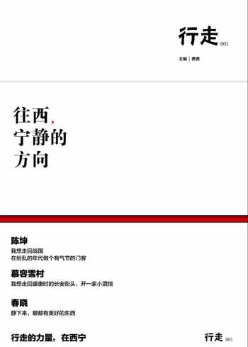 陳坤首次擔(dān)當(dāng)出品人的《往西，寧靜的方向》