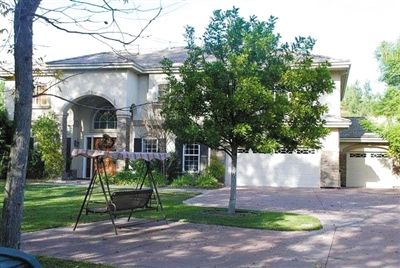 張曙光在美國(guó)的豪宅。資料圖片