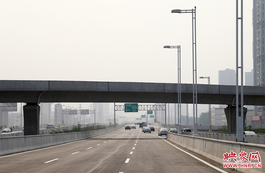 三環(huán)快速路設計時速達到每小時八十公里