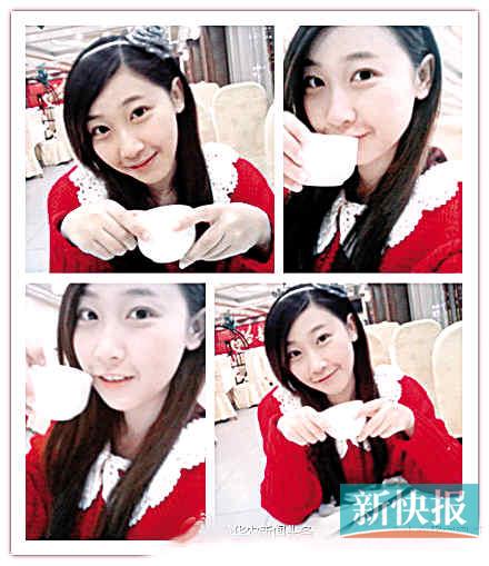 微博上的華農(nóng)"90后美女教師"。