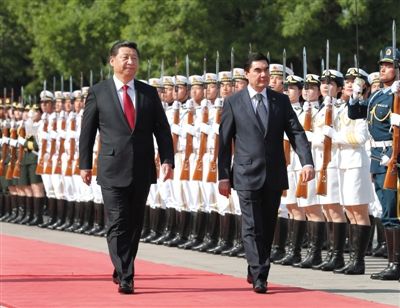 習近平會見土庫曼斯坦總統(tǒng)別爾德穆哈梅多夫 習近平會見土庫曼斯坦總統(tǒng)別爾德穆哈梅多夫