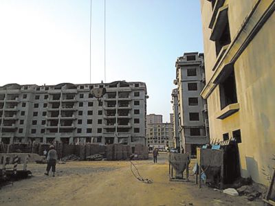　適園雅居小區(qū)，已建起13棟住宅樓。