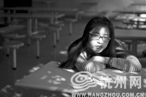 　筆試面試都過了最終沒被錄取，讓胡格格非常失落。 記者 陳中秋 攝