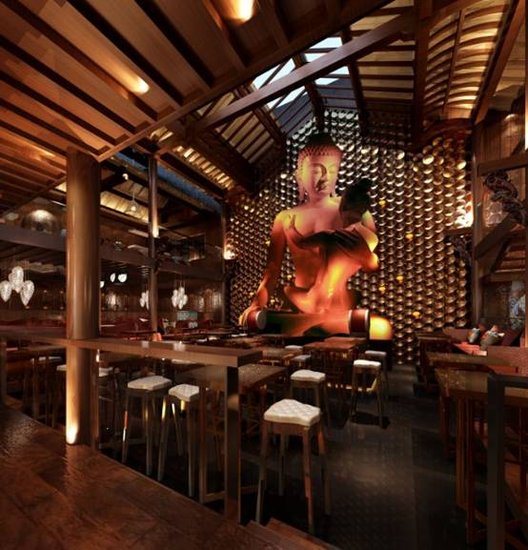 佛像“助陣”酒吧，爭議炸開鍋