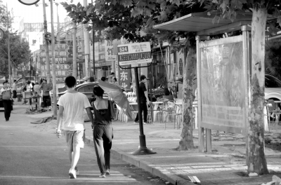 事發(fā)地點已被清理干凈。京華時報記者趙思衡攝