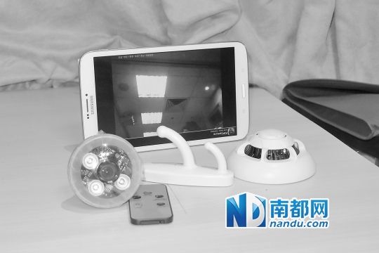 香港民建聯(lián)從市面購買到的偷拍儀器。