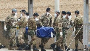 意大利海軍相信他們將發(fā)現(xiàn)更多海難死者。