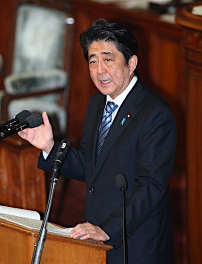 日本首相安倍晉三(資料圖) 日本首相安倍晉三(資料圖)