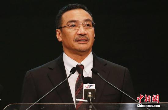 資料圖：3月25日，馬來西亞官方發(fā)布會在吉隆坡舉行。圖為馬來西亞代理交通部長希山慕丁。