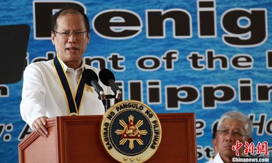 　　資料圖：菲律賓總統(tǒng)阿基諾。中新社發(fā) Malacanang 攝