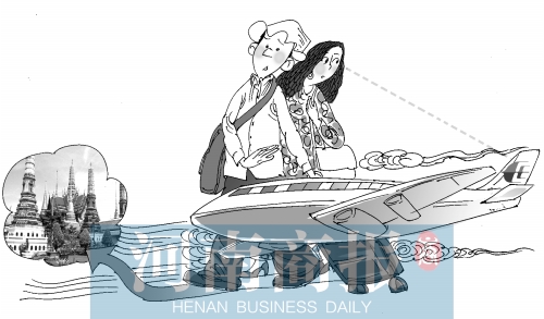 鄭州發(fā)往東南亞的旅行團(tuán)正?！÷?王偉賓