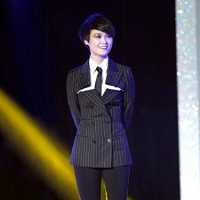 李宇春亮相時(shí)尚盛典