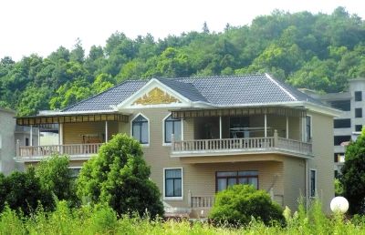 江西宜春，氣功大師王林在樟竹路紫薇山莊旁的別墅。圖/CFP