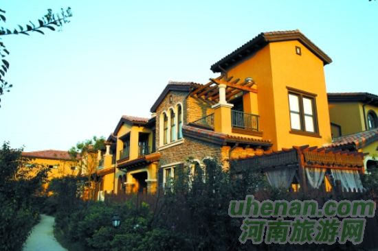 花都溫泉，從天空下走到房間里