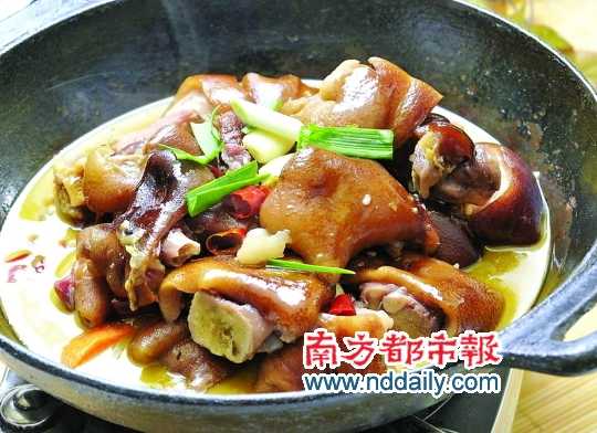 臘豬腳跟鹵豬手、南乳豬手味道是完全不同的