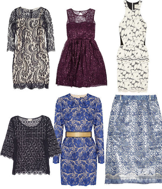 暖氣房脫掉外衣也要美美的 蕾絲裙來(lái)助陣