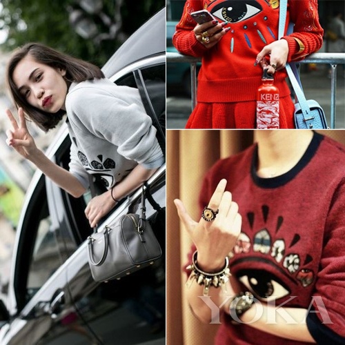 明星示范Kenzo獨(dú)眼衛(wèi)衣潮爆登場(chǎng) 明星示范Kenzo獨(dú)眼衛(wèi)衣潮爆登場(chǎng)