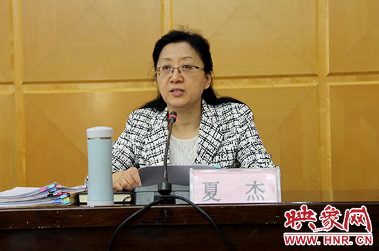 河南省委常委、組織部部長夏杰