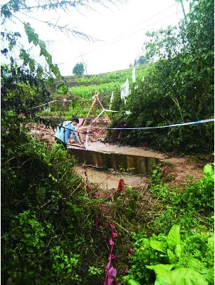 案發(fā)現(xiàn)場(chǎng)