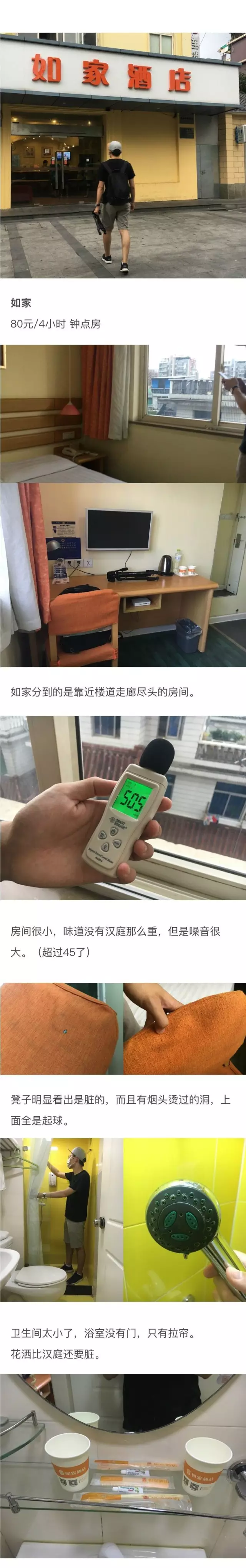 快捷酒店究竟有多臟？網(wǎng)友在7家酒店開房實(shí)測