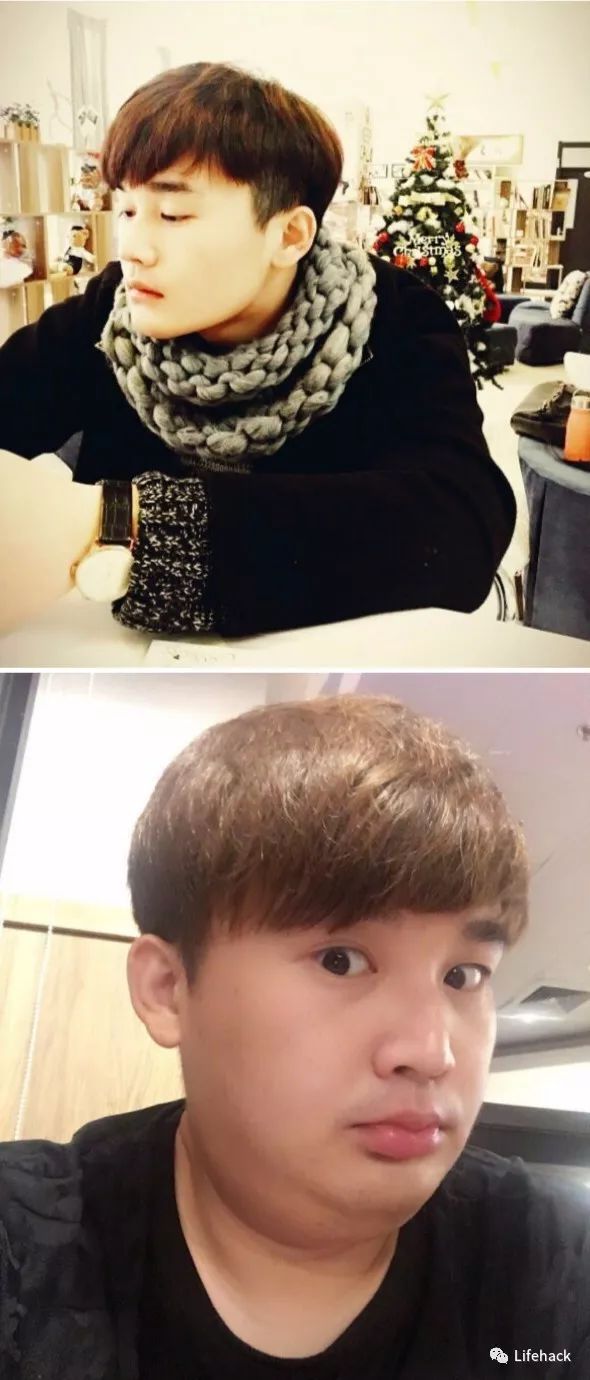 長胖20斤，臉型怎么變？這些例子看完扎心了！