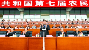 月16日，第七屆全國(guó)農(nóng)民運(yùn)動(dòng)會(huì)開(kāi)幕式在南陽(yáng)市體育場(chǎng)隆重舉行