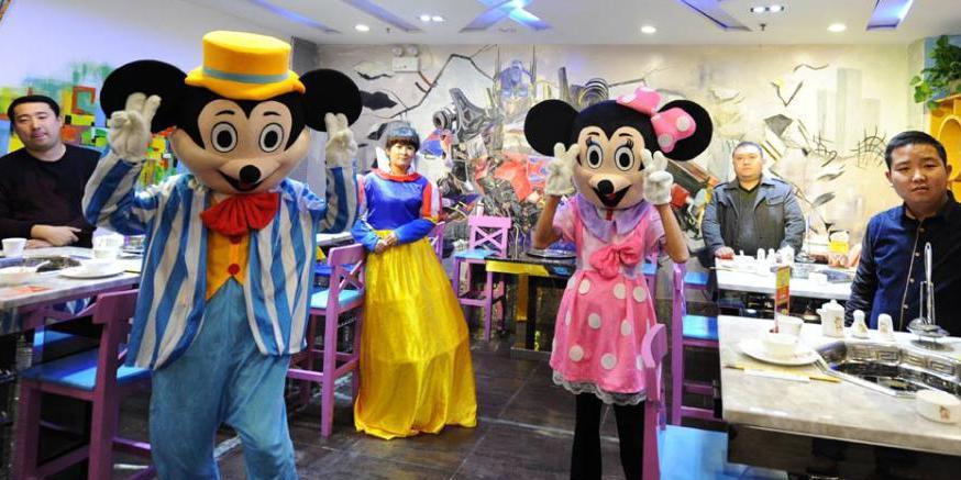 蘭州動漫火鍋店 卡通人物 蘭州動漫火鍋店 卡通人物