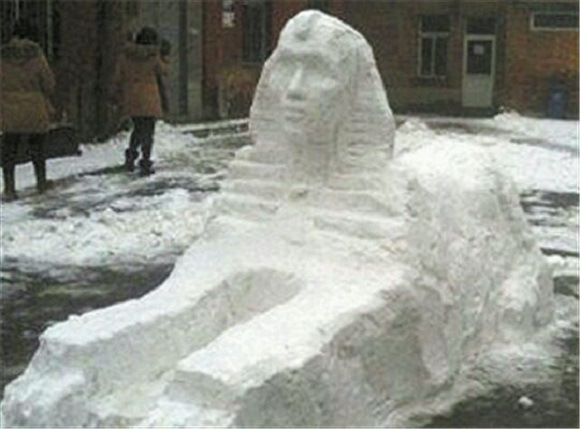 創(chuàng)意十足！日系列卡通雪人走紅