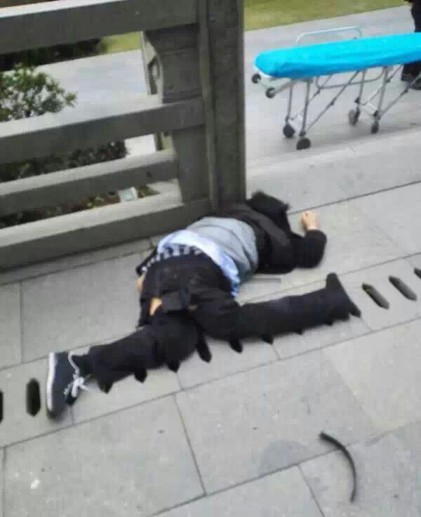 無錫市委副書記蔣洪亮跳塔自殺現(xiàn)場(chǎng)圖