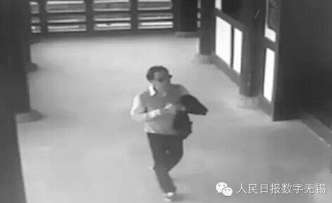 無錫市委副書記蔣洪亮跳塔自殺現(xiàn)場(chǎng)圖