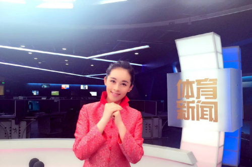 央五主播健身照走紅 央五主播健身照走紅