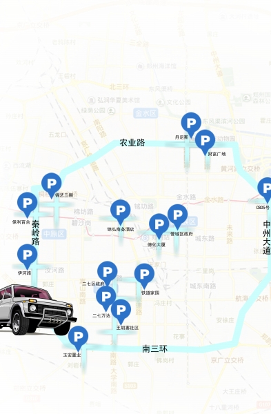 今年將建14個(gè)停車(chē)場(chǎng)二七區(qū)建的最多鄭東新區(qū)規(guī)模最大