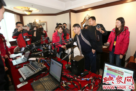 朱夏炎視察映象網(wǎng)全國兩會(huì)北京演播室 寄語爭做第一