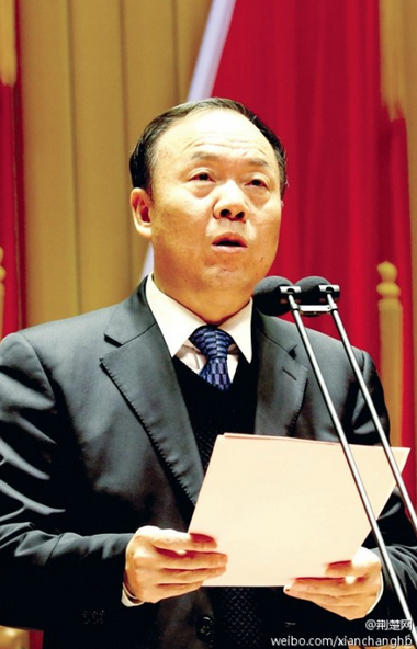 孝感市人大常委會(huì)主任李海華