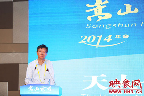 國務(wù)院發(fā)展研究中心原副主任、研究員盧中原演講。