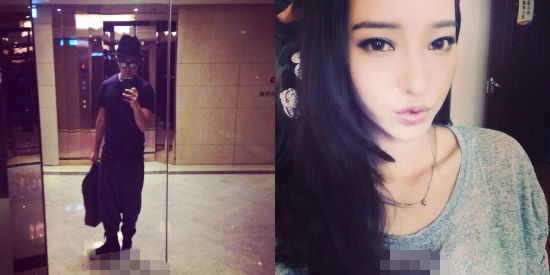 歐弟微博承認(rèn)結(jié)婚曬老婆美照。