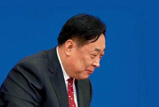 張力軍從環(huán)保部副部長任上退休兩年多后，被中紀委宣布接受組織調(diào)查。資料圖