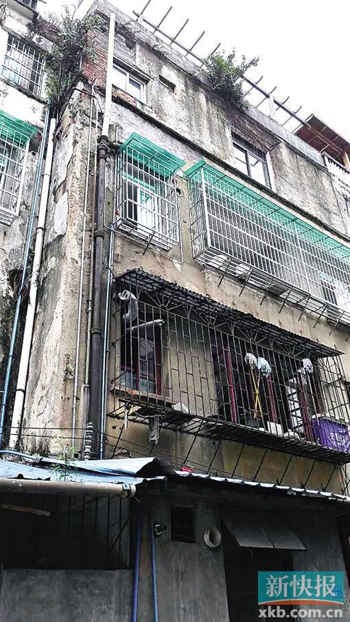 引發(fā)糾紛的是一套老舊房子。 新快報記者 尹政軍/攝