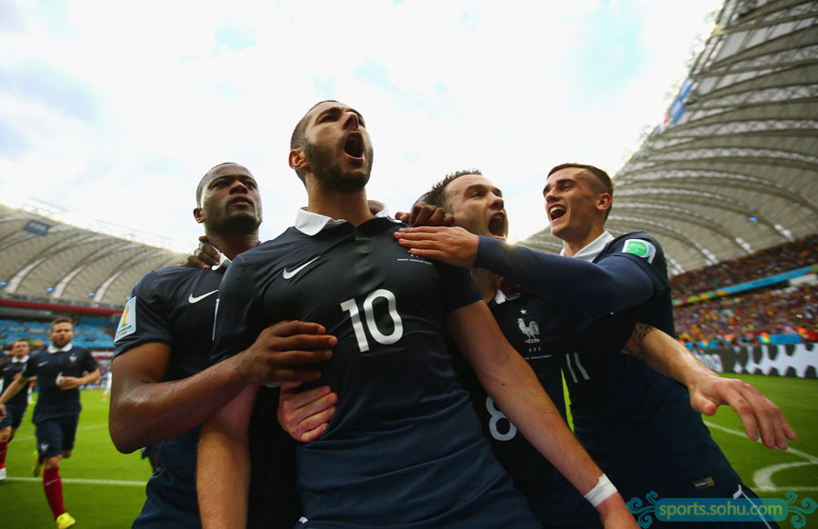 世界杯法國(guó)戰(zhàn)洪都拉斯 本澤馬獨(dú)中兩元 世界杯法國(guó)戰(zhàn)洪都拉斯 本澤馬獨(dú)中兩元