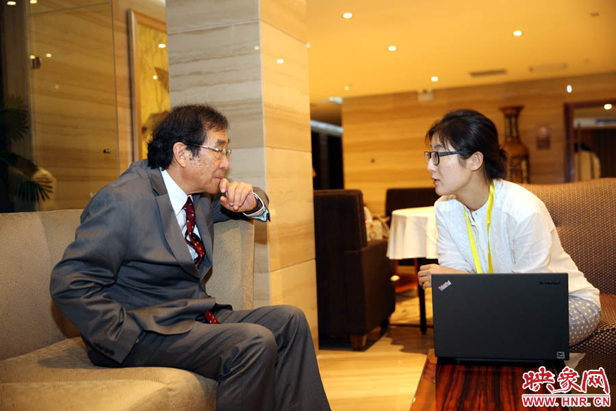 映象網(wǎng)記者專訪杜維明教授。