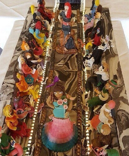 蛋糕造型是一個(gè)T臺(tái) 蛋糕造型是一個(gè)T臺(tái)