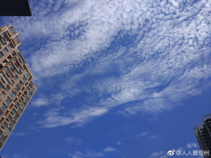 又被鄭州的藍(lán)天刷屏！隨便一拍就是手機(jī)壁紙