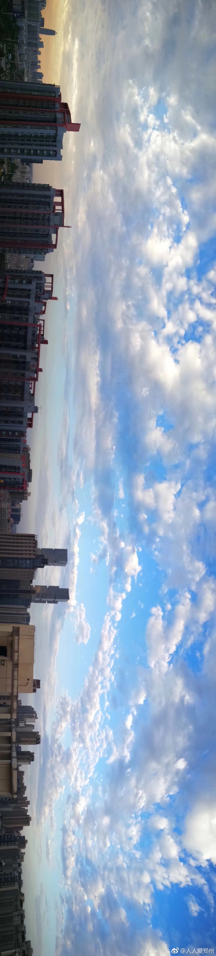 又被鄭州的藍(lán)天刷屏！隨便一拍就是手機(jī)壁紙